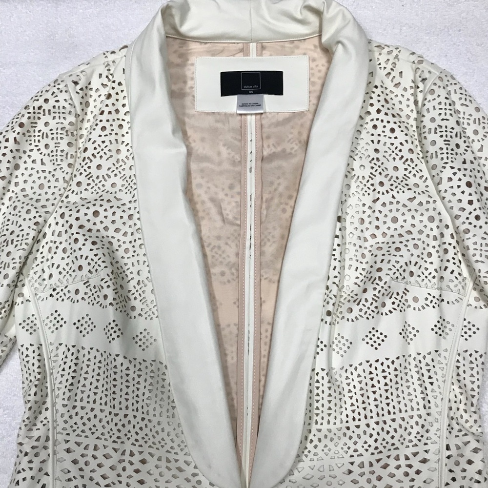 Dolce Vita cream jacket XS